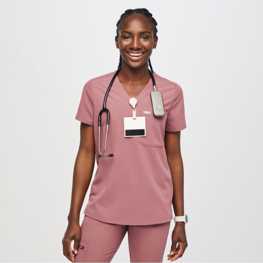 FIGS mauve scrubs
